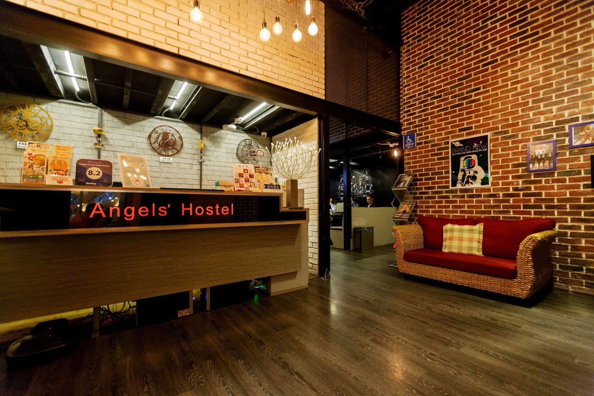 Angels Hostel Taipei Ximen Exteriör bild